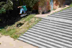 NASSIM LACHHAB switch heelflip gap by GERARD RIERA